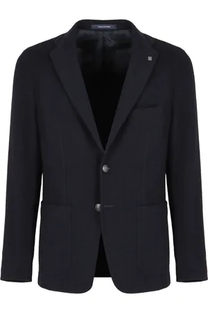 TAGLIATORE Blazer met visgraatpatroon en knopen