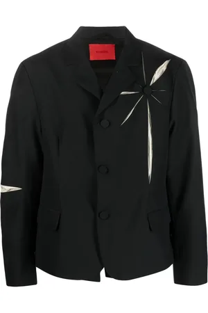 Kusikohc Blazer met enkele rij knopen