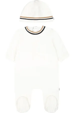 HUGO BOSS Babypakje met gestreept detail