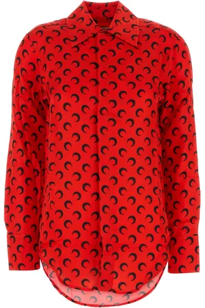 Marine Serre Blouse met print