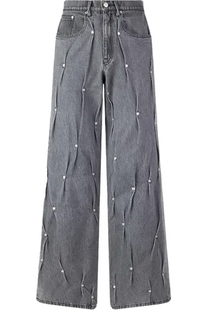 Kusikohc Jeans met ringlets
