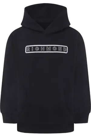 John Richmond Hoodie van katoenmix