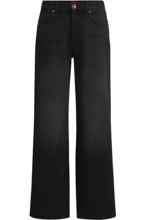 HUGO BOSS Jeans met logopatch