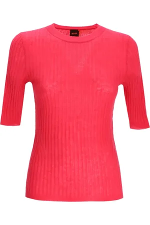 HUGO BOSS Ribgebreid T