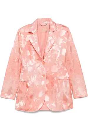 ERMANNO SCERVINO Blazer met bloemenjacquard