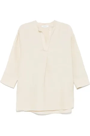 Fabiana Filippi Blouse met schakelkettingdetail