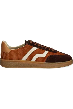GANT Cuzmo sneakers met ribfluwelen vlakken