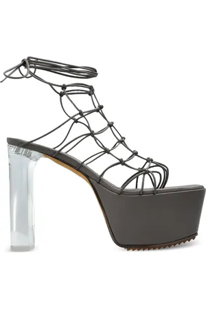 Rick Owens 130 mm Web sandalen met plateauzool