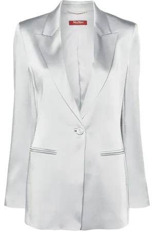 Max Mara Ebert blazer met enkele rij knopen