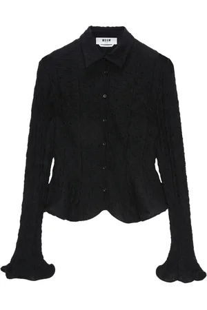 Msgm Blouse met gekreukt effect