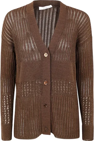 Max Mara Opengebreid vest