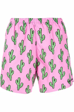 YES I AM Zwembroek met cactusprint