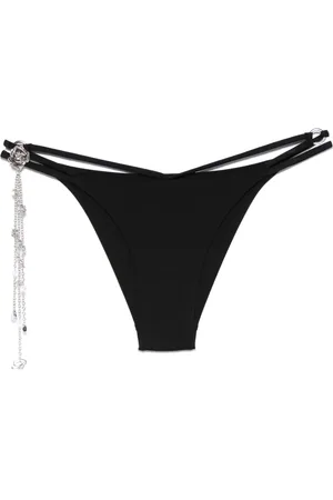BLUMARINE Bikinislip met bloemenbedel