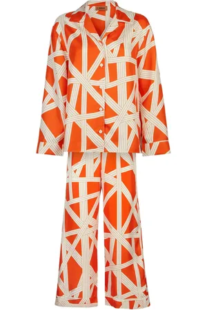 Missoni Zijden pyjama met print