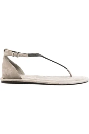 Brunello Cucinelli Sandalen met Monili