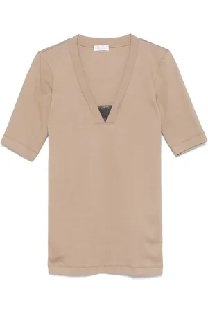 Brunello Cucinelli Top met Monili