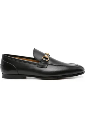 Gucci Jordaan leren loafers