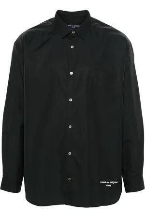Comme des Garçons Overhemd met geborduurd logo