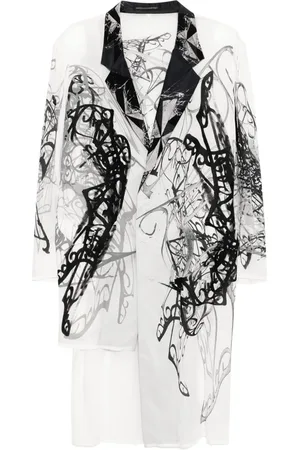 YOHJI YAMAMOTO Jas met print