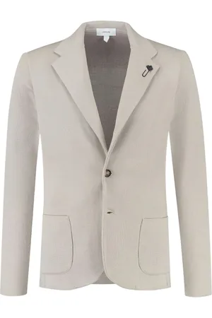 LARDINI Blazer met enkele rij knopen