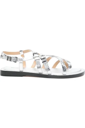 Michael Kors Metallic ballerina