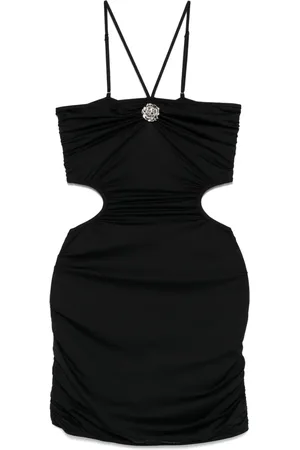 BLUMARINE Strandjurk met bloemapplicatie