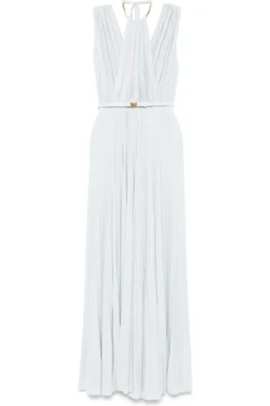 Elisabetta Franchi Plissé maxi