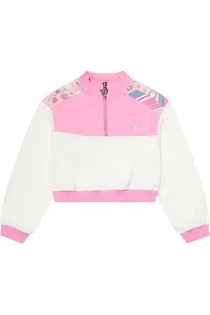 PUCCI Junior Sweater met vlakken