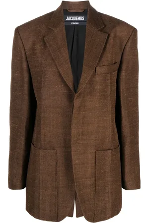 Jacquemus Blazer van jute mix