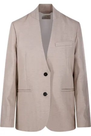 FORTE FORTE Blazer met sjaalkraag