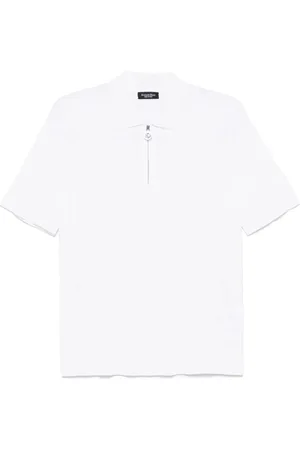 Stefano Ricci Poloshirt met jacquard