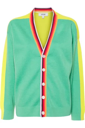 Christopher John Rogers Vest met colourblocking