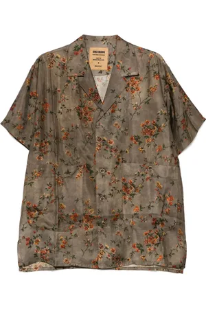 UMA WANG Overhemd met bloemenprint