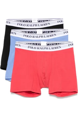 Ralph Lauren Drie boxershorts met logoband