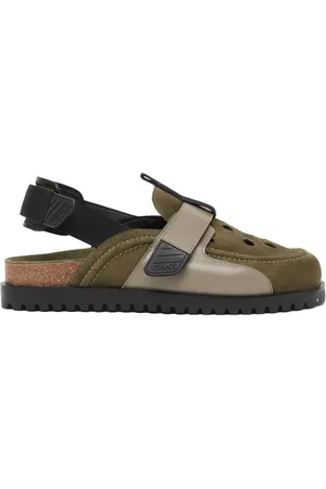 VERSACE Suède muiltjes