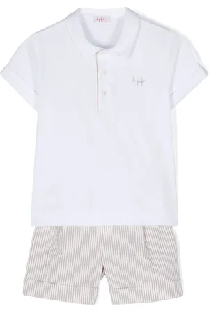 Il gufo Gestreepte shorts set