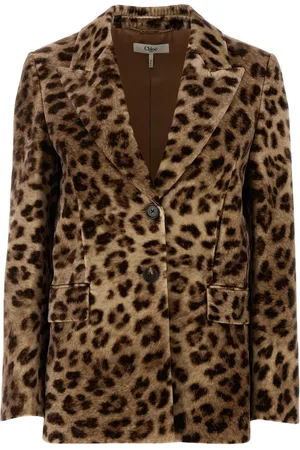 Chloé Blazer met dierenprint