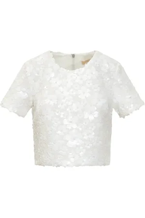 Michael Kors Cropped top met pailletten