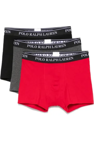 Ralph Lauren Drie boxershorts met logoband