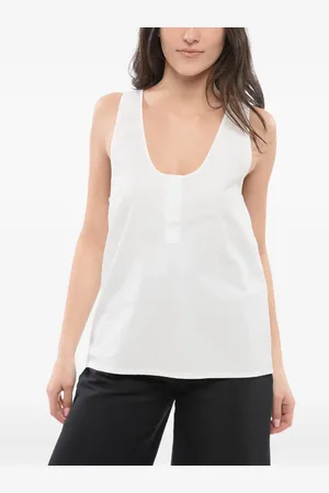Saint Laurent Henley tanktop