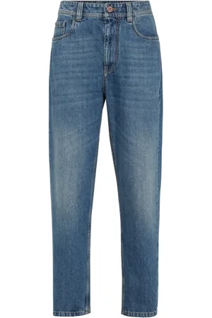Brunello Cucinelli Jeans met logopatch