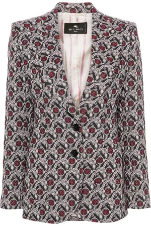 Etro Blazer met jacquard