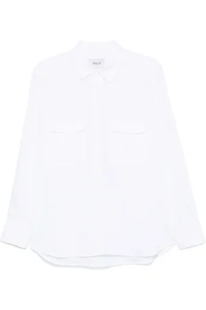 D4.0 Linnen poloshirt