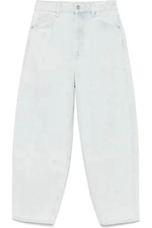 HUGO BOSS Jeans met geborduurde bloemen
