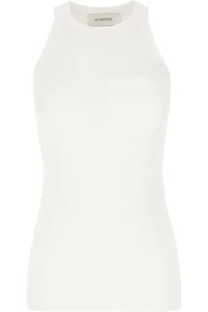 Sportmax Geribbelde tanktop