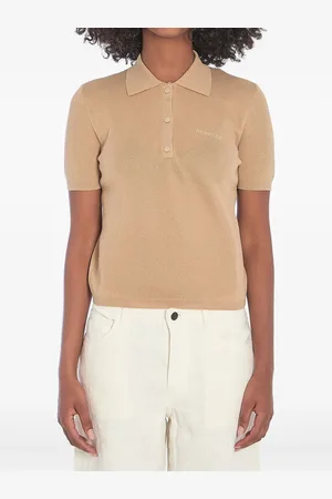 Moncler Poloshirt van katoenblend