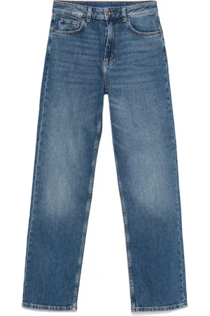 HUGO BOSS Jeans met logopatch
