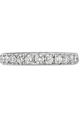David Yurman Platina DY Eden ring met diamant (2,8mm)