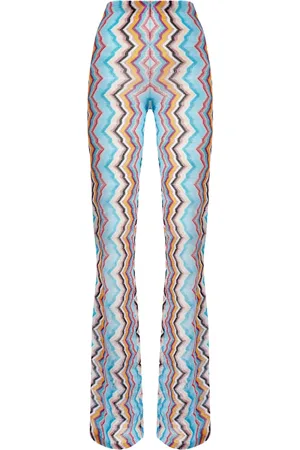 Missoni Broek met zigzag