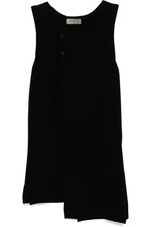 YOHJI YAMAMOTO American mouwloze jersey top